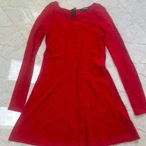 Express dress, size S, red
